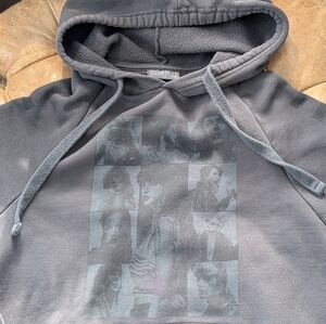 Taylor Swift the Eras Tour Graphic Print Repeater Taylor Hoodie Size Small Black